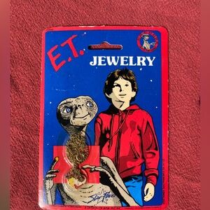 1980s E.T. necklace
